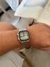 卡西欧（CASIO）小方块手表 ae1200电子表初高中学生复古小银块石英表新款 礼物 AE-1200WHD-1A 实拍图
