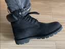 添柏岚（Timberland）官方踢不烂男鞋马丁靴户外黑色牛皮防水|19039 19039W/黑色 TB1仅批次不同 44 鞋内长：28cm 实拍图