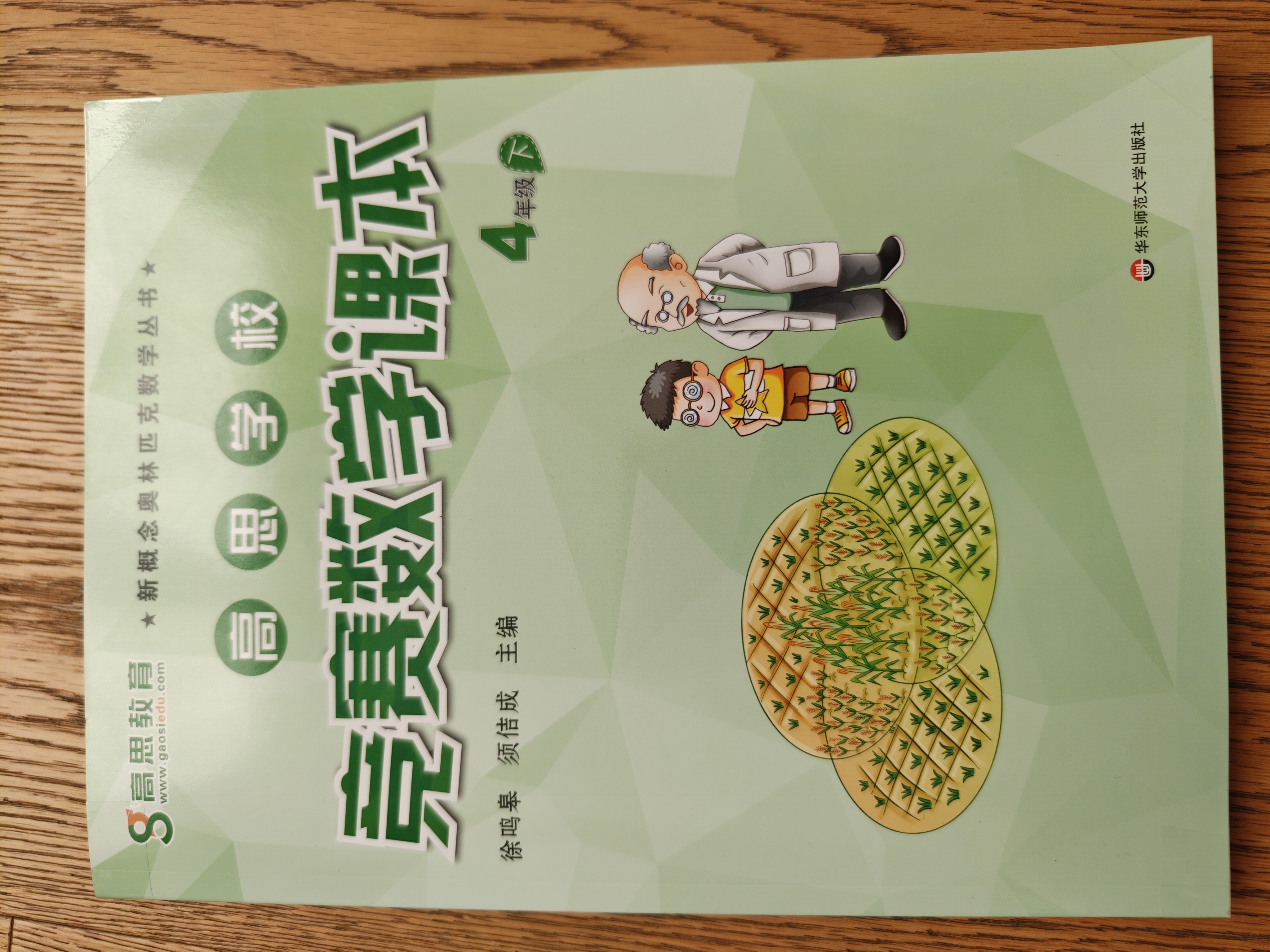 高思学校竞赛数学课本 四年级（下）（第二版） 开学季数学能力 实拍图