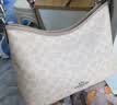 蔻驰（COACH）【品牌直供】女士LAUREL中号斜挎流浪包沙黄/灰褐CEY95礼物次日达 实拍图