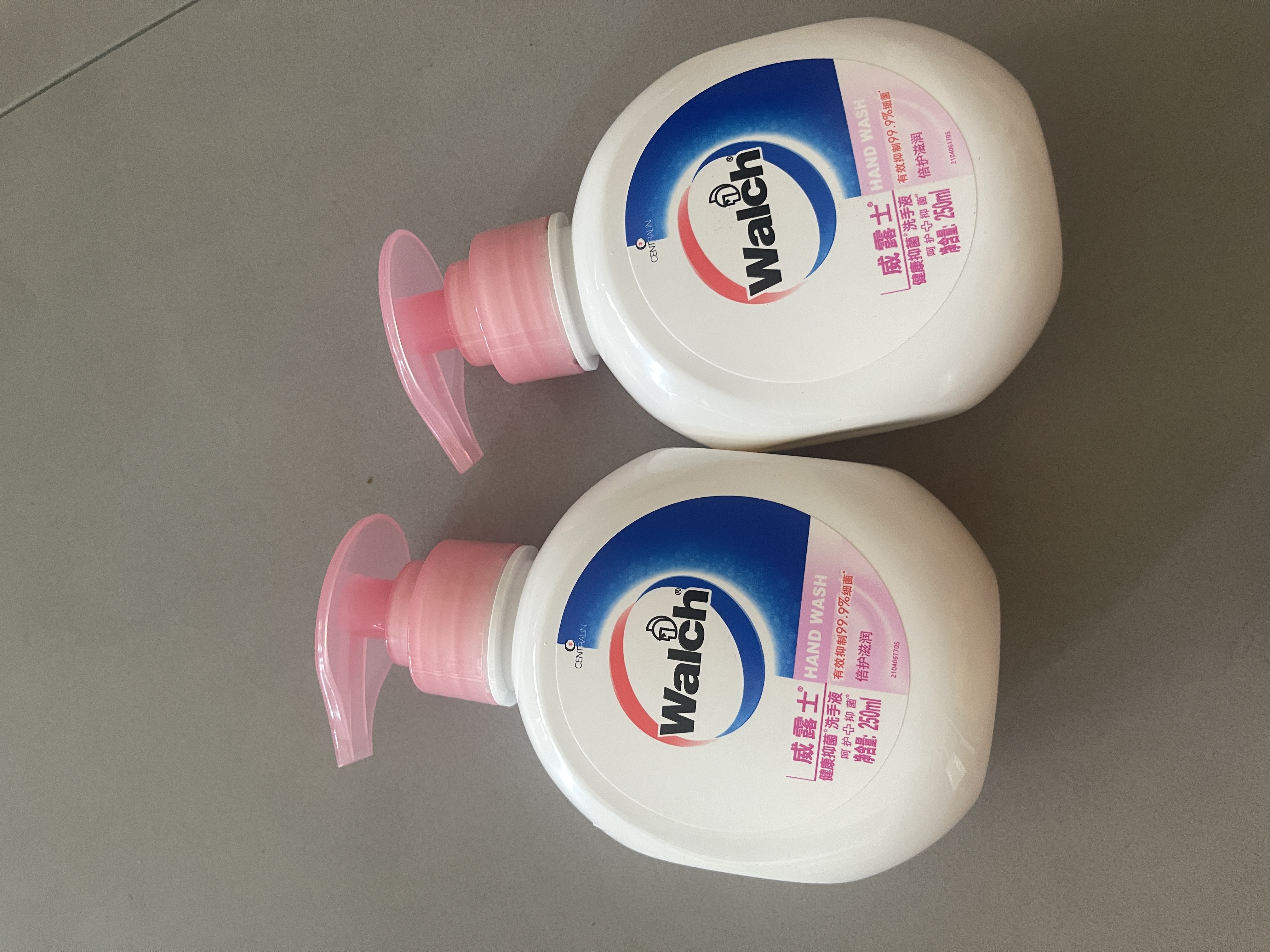 威露士倍护滋润洗手液250ml*2瓶 泡沫丰富易冲洗护手健康杀菌 儿童学生 实拍图