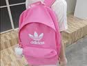 adidas休闲日常通勤运动双肩背包学生书包开学男女阿迪达斯三叶草   祈福粉   NS(均码) 实拍图