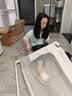 丸丫K2婴儿床围栏宝宝防摔防护栏床护栏防掉挡板三面免打钉1.8x2米 实拍图