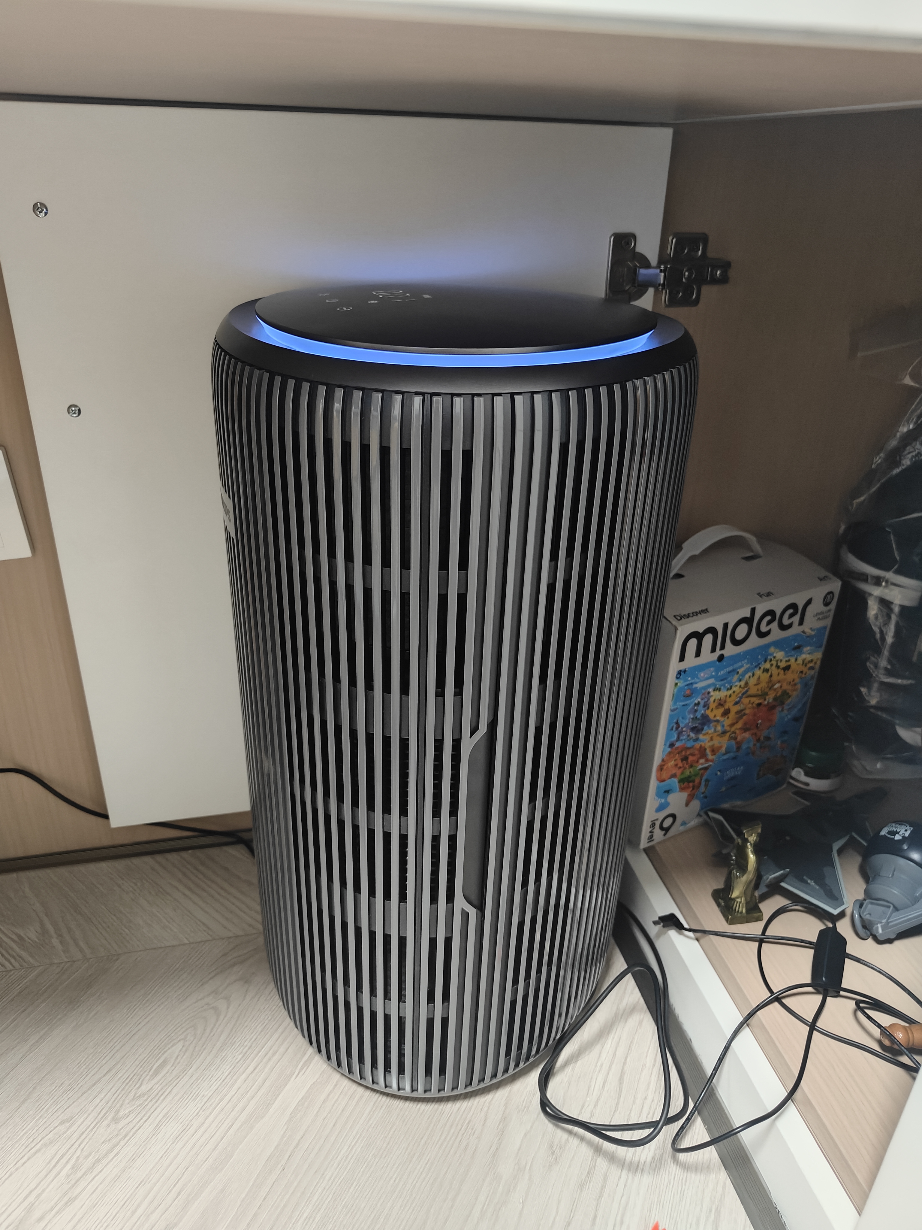 飞利浦（PHILIPS）【0.003微米精滤】空气净化器除甲醛二手烟味新房孕妇婴儿专用除螨尘病毒花粉过敏原AC4228黑 实拍图