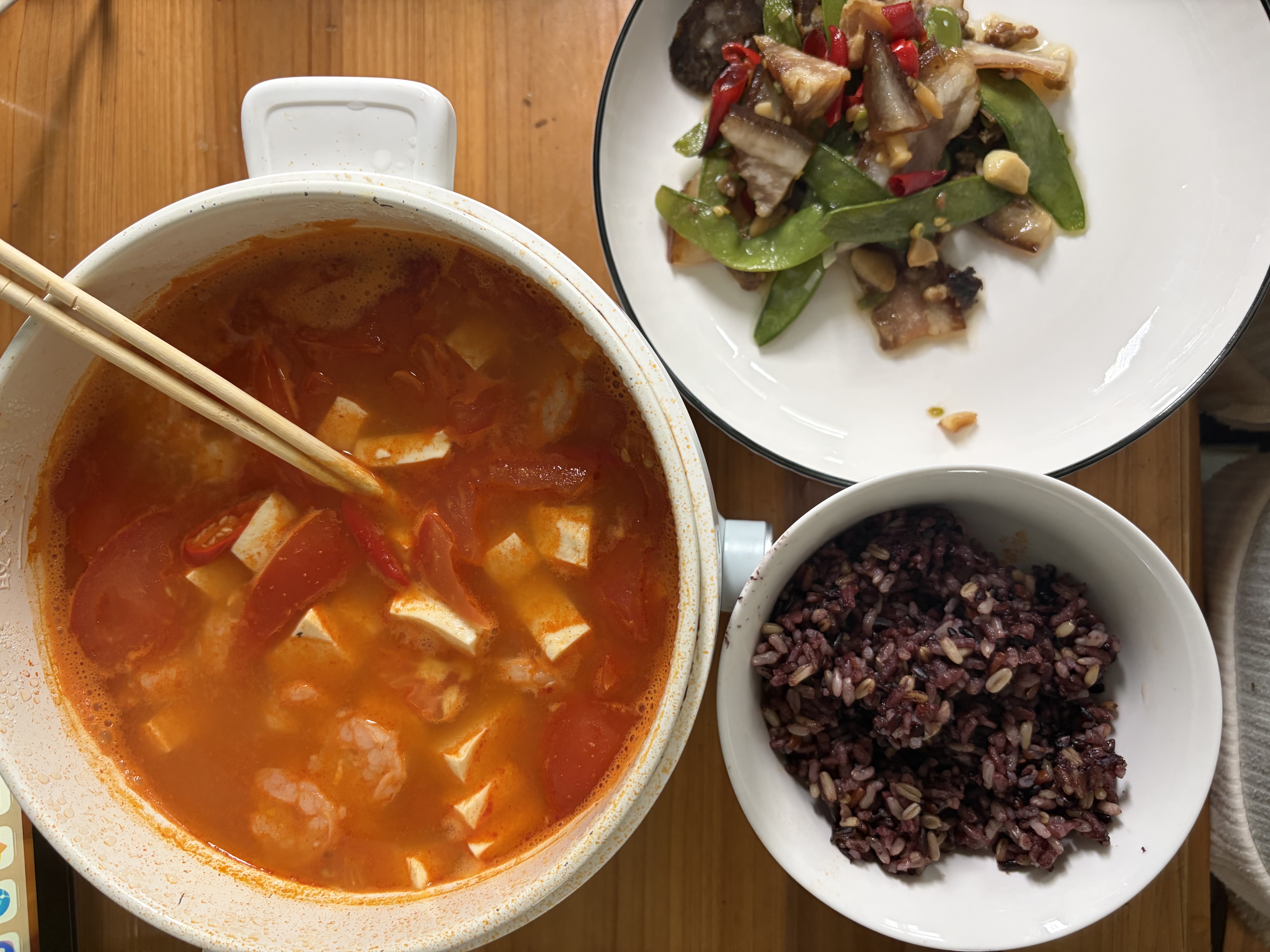 十月稻田 七色糙米 2斤 糙米饭 粗粮主食 黑米 粥米 五谷杂粮米 大米搭档 实拍图
