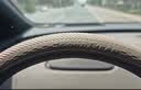 固特异（Goodyear）汽车方向盘套液态硅胶超薄防滑防尘防汗护把套四季通用型原车黑色 实拍图