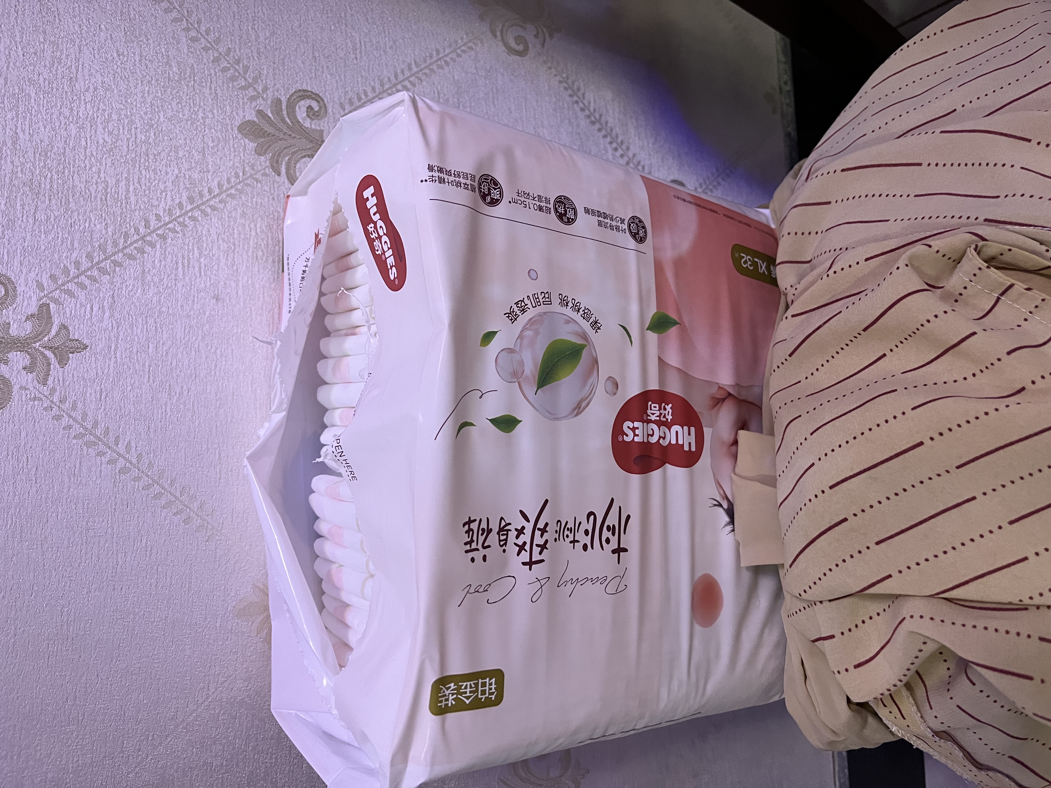 好奇（Huggies）铂金装小桃裤纸尿裤XL64片(12-17kg)加大号尿不湿【散热口碑王】 实拍图