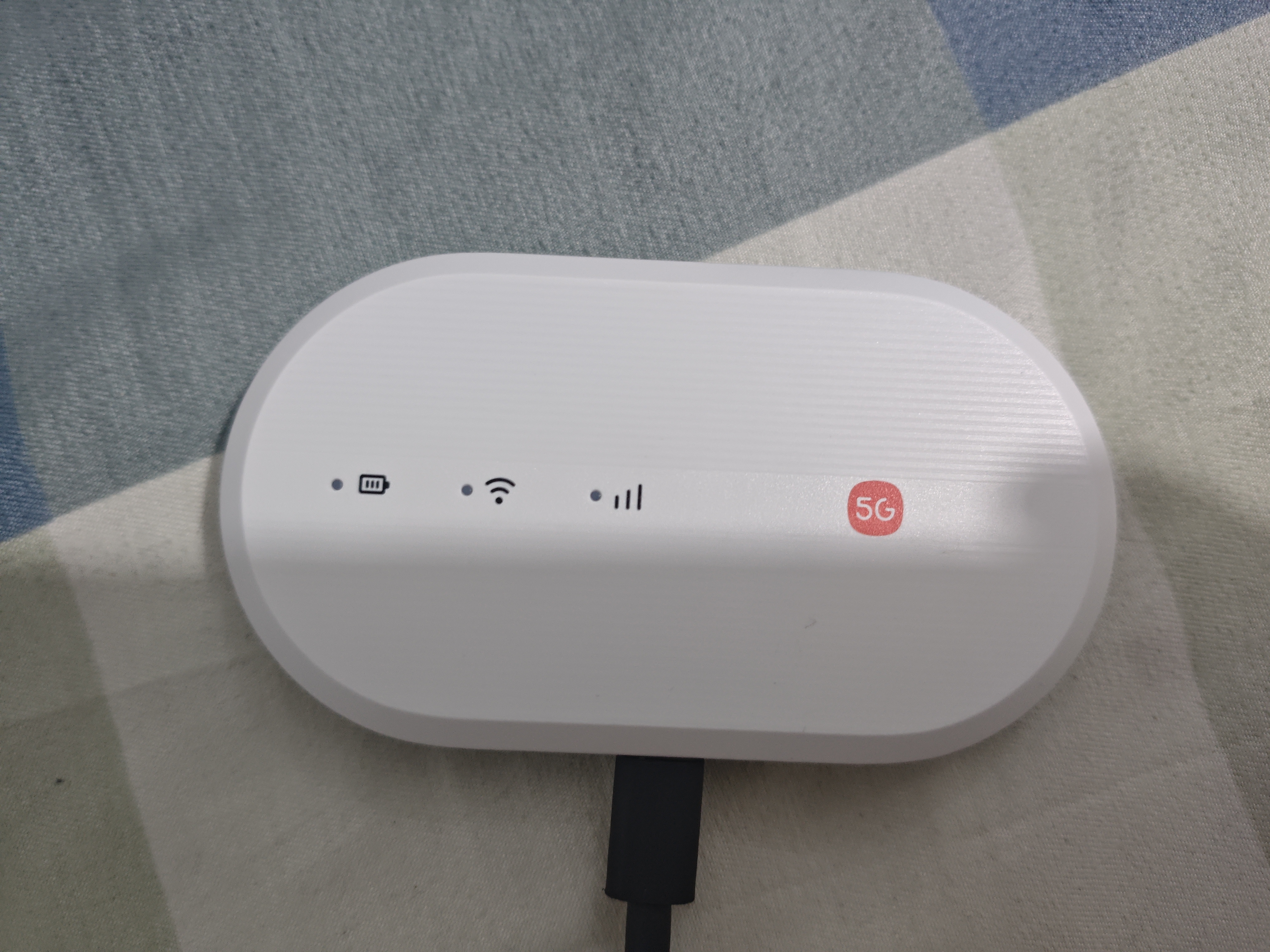 中兴（ZTE）U25 5G RedCap随身wifi6免插卡轻量化5G移动wifi无线网便携路由器热点笔记本电脑上网流量2026新款 实拍图