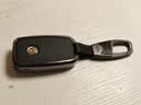迪加伦 金属真皮 大众汽车钥匙套18款速腾宝来朗逸途观高尔夫6桑塔纳polo捷达甲壳虫钥匙包壳 A款灰+真皮扣  实拍图