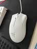 雷蛇（Razer）炼狱蝰蛇标准版有线鼠标 人体工学  电竞游戏 右手通用型 吃鸡/LOL/CS GO游戏鼠标 白色 实拍图