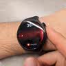 华为HUAWEI WATCH 5 42mm基础款不锈钢表壳极光绿氟橡胶表带X-TAP智感窗eSIM通话手表 实拍图
