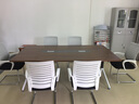 科硕 上海办公家具简约 6人8人办公会议桌长桌多人新款会议桌椅组合 2.2米会议桌+6把椅子 实拍图
