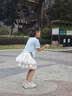 安踏女童运动鞋儿童临风跑步鞋26年秋季透气网面舒适魔术贴软底学生 【新四季密网】净瓷白/凝脂白-1 32 脚长20cm 实拍图