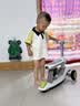 babycare儿童滑板车1-6岁二合一多功能车重力转向宝宝可坐生日礼物 辛德白 实拍图