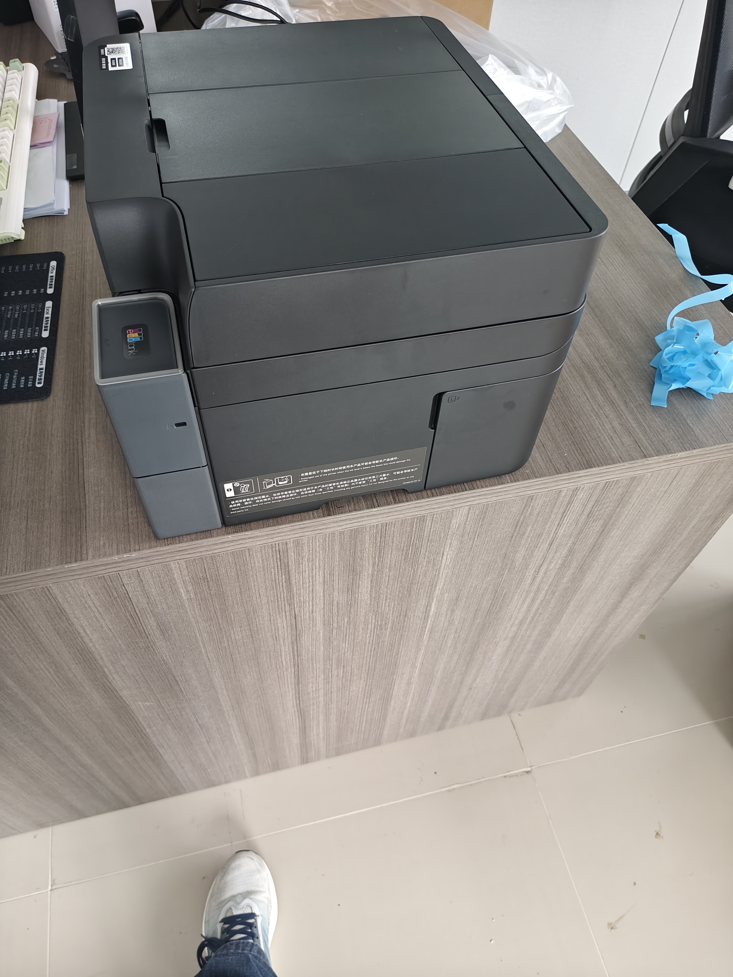 爱普生（EPSON）L6378 墨仓式彩色多功能一体机 办公家用AI云打印 （打印扫描 wifi/有线网络 自动双面复印/打印） 实拍图