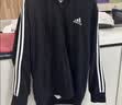 adidas通勤休闲三条纹连帽夹克早秋外套卫衣男装阿迪达斯轻运动   传奇墨水蓝/白   XL 实拍图