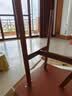 全品屋餐桌椅组合家用饭桌子小户型简约公寓快餐出租商用长方形电脑桌 胡桃木色 120cm 【宽60CM】单桌子 实拍图