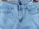 真维斯（Jeanswest）牛仔裤男秋冬季2026新款天丝舒适修身直筒高端潮牌休闲裤子男 蓝色+深蓝【常规组合】 31 码(2尺4) 【建议120-130斤】 实拍图