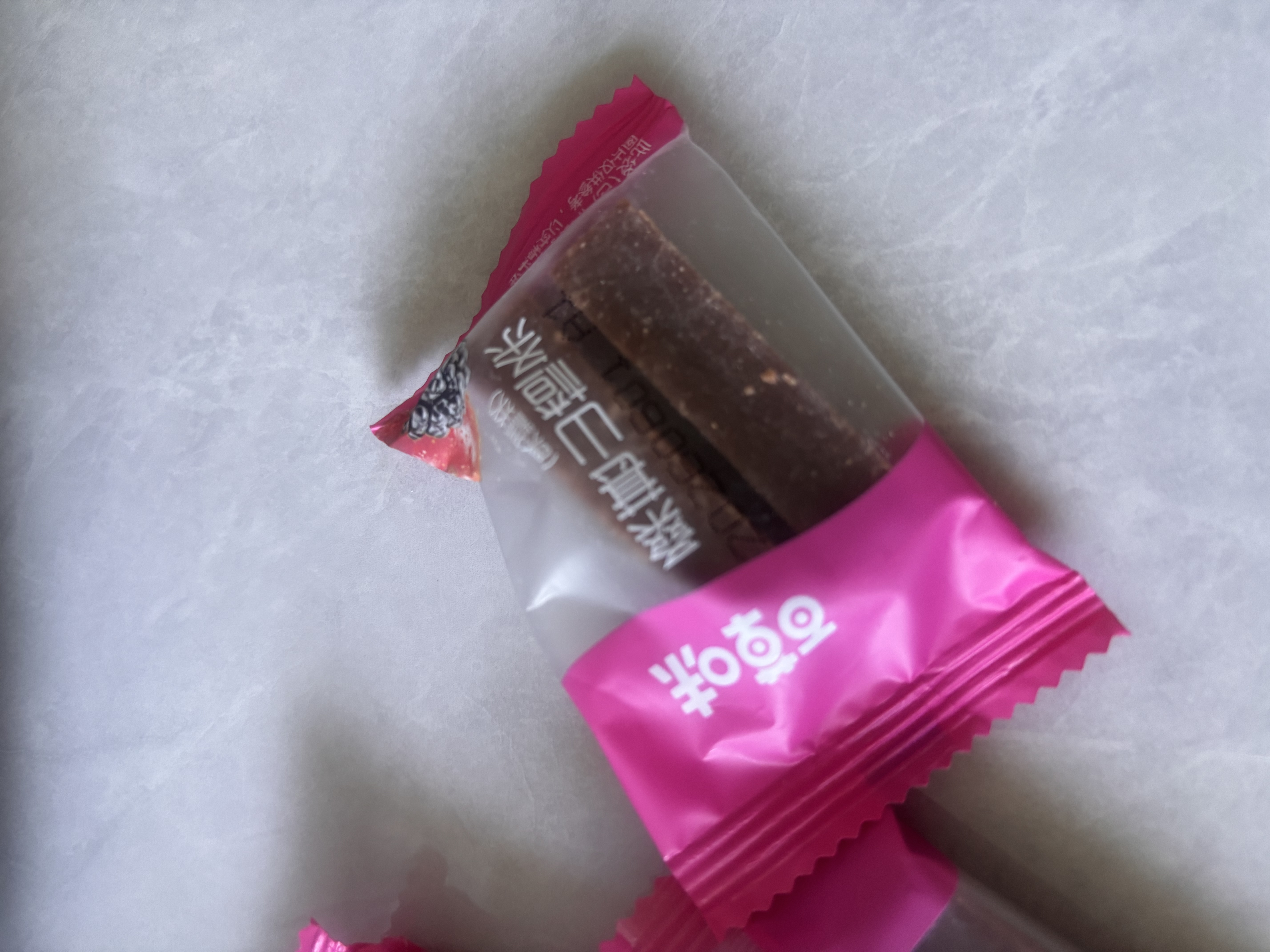 百草味桑葚山楂条408g山楂干片卷果丹皮蜜饯酸甜开胃办公休闲零食 实拍图