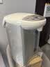 象印（ZO JIRUSHI）电水壶五段控温微电脑可定时 家用办公 可冲奶 4L容量 CD-WQH40C-CM(米色) 实拍图