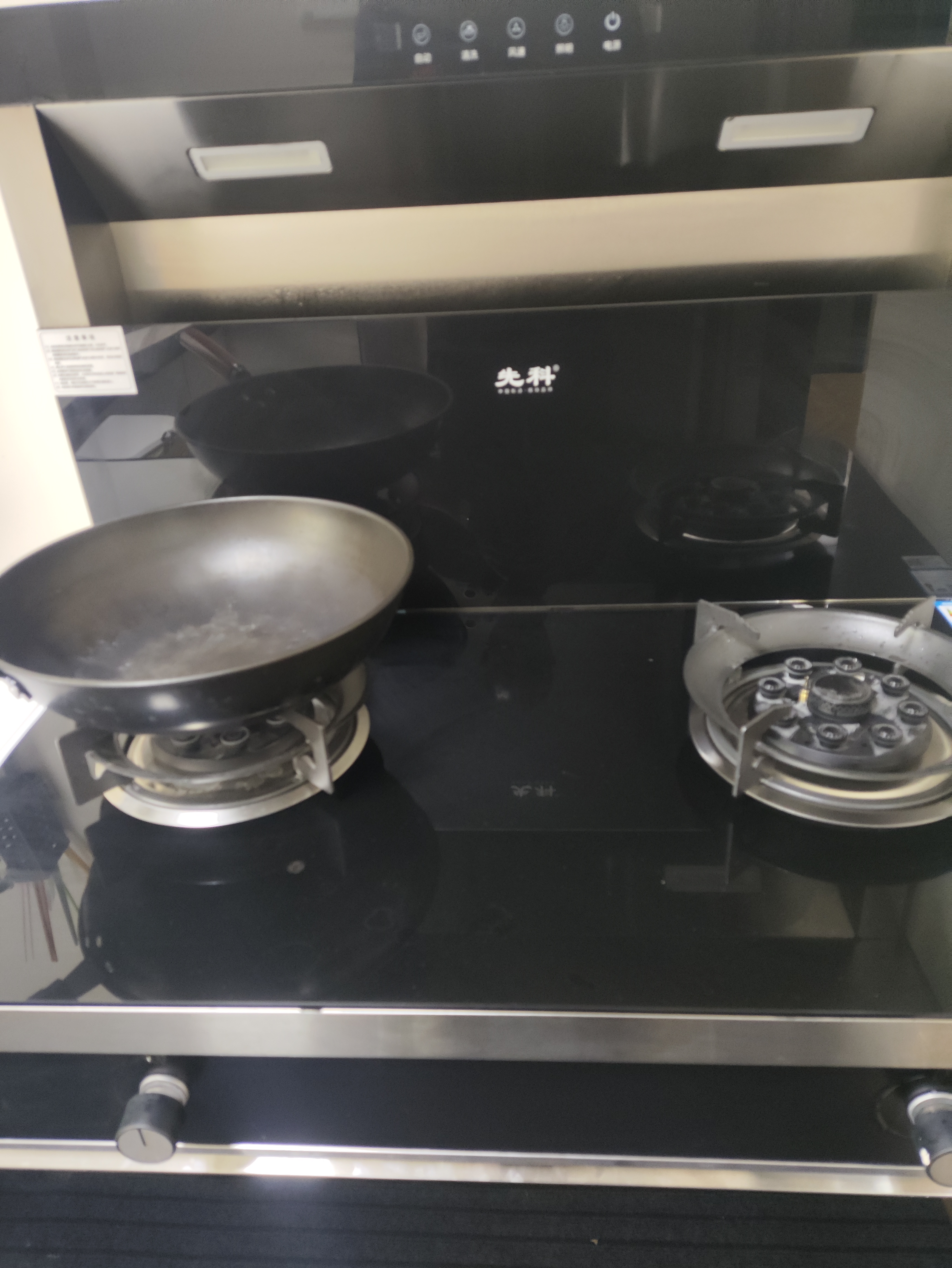 先科集成灶蒸烤一体灶家用智能变频自动清洗大吸力油烟机消毒柜侧吸下排式大容量独立蒸烤箱一体环保灶 【标配实用】900消毒柜+挥手体感/自动清洗 天然气12T 晒单实拍图