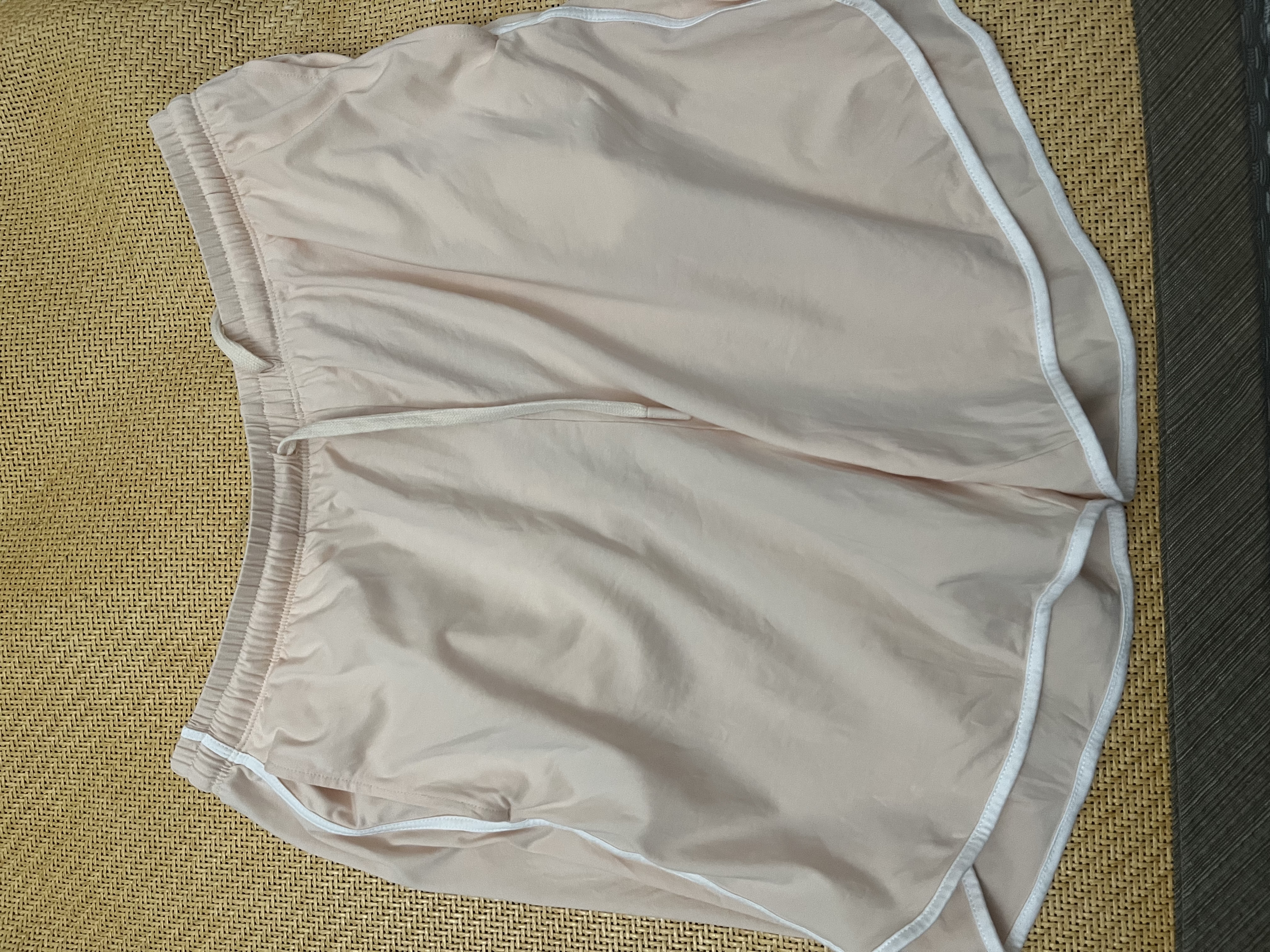 全棉时代（PurCotton）全棉时代门店女士凉感水光棉家居短裤家居服裙 超凡粉橘 L 实拍图