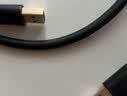 山泽usb3.0数据线公对公1米双头移动硬盘盒数据高速传输线笔记本散热器机顶盒车载延长连接线TAM-10 实拍图