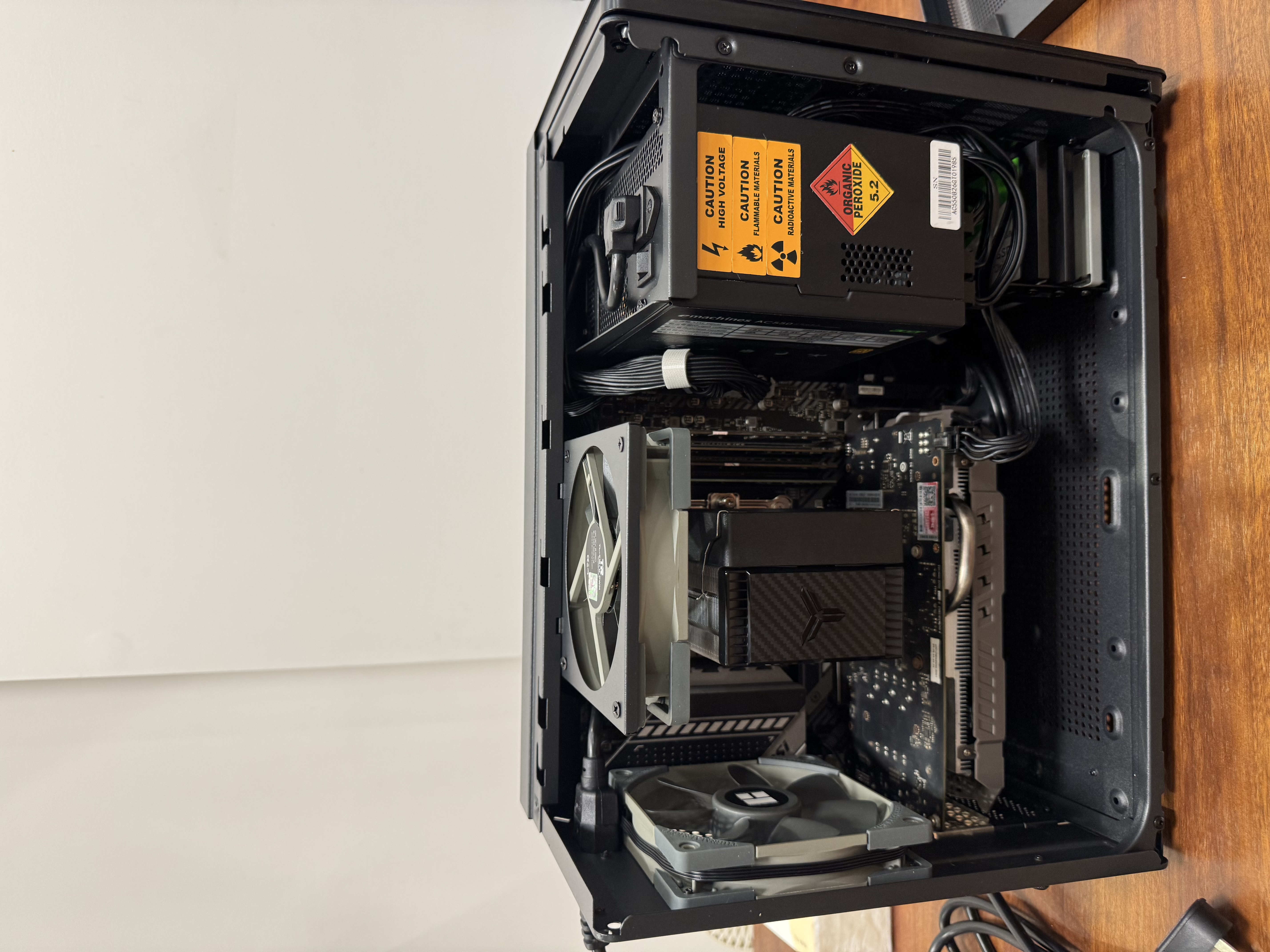 乔思伯（JONSBO）CR-1400EVO标准版 CPU风冷散热器(镀镍4热管/PWM风扇/130mm高度/LGA1700/AM5/附硅脂) 实拍图