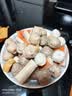 兴威火锅丸子鱼豆腐鱼丸早餐食材海鲜肉糜双拼丸子500g*4 实拍图