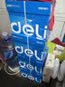 得力（deli）莱茵河A4打印纸 70g500张*5包一箱 口碑优选复印纸 双面草稿纸 整箱2500张7401【采购优选】 实拍图