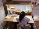 GMYD光明园迪儿童学习桌中小学生家用全实木可升降可调节写字桌H6组合 H6 120樱桃橡+V7-2卡其+珊瑚粉椅套 实拍图