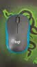 罗技（Logitech）MK275 键鼠套装 无线键鼠套装 办公键鼠套装 全尺寸 商务键鼠套装 带无线2.4G接收器 黑蓝色 实拍图