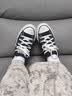 匡威（Converse）莫尔登All Star夏季男女低帮休闲滑板鞋黑色A09226C A09226C 40 实拍图
