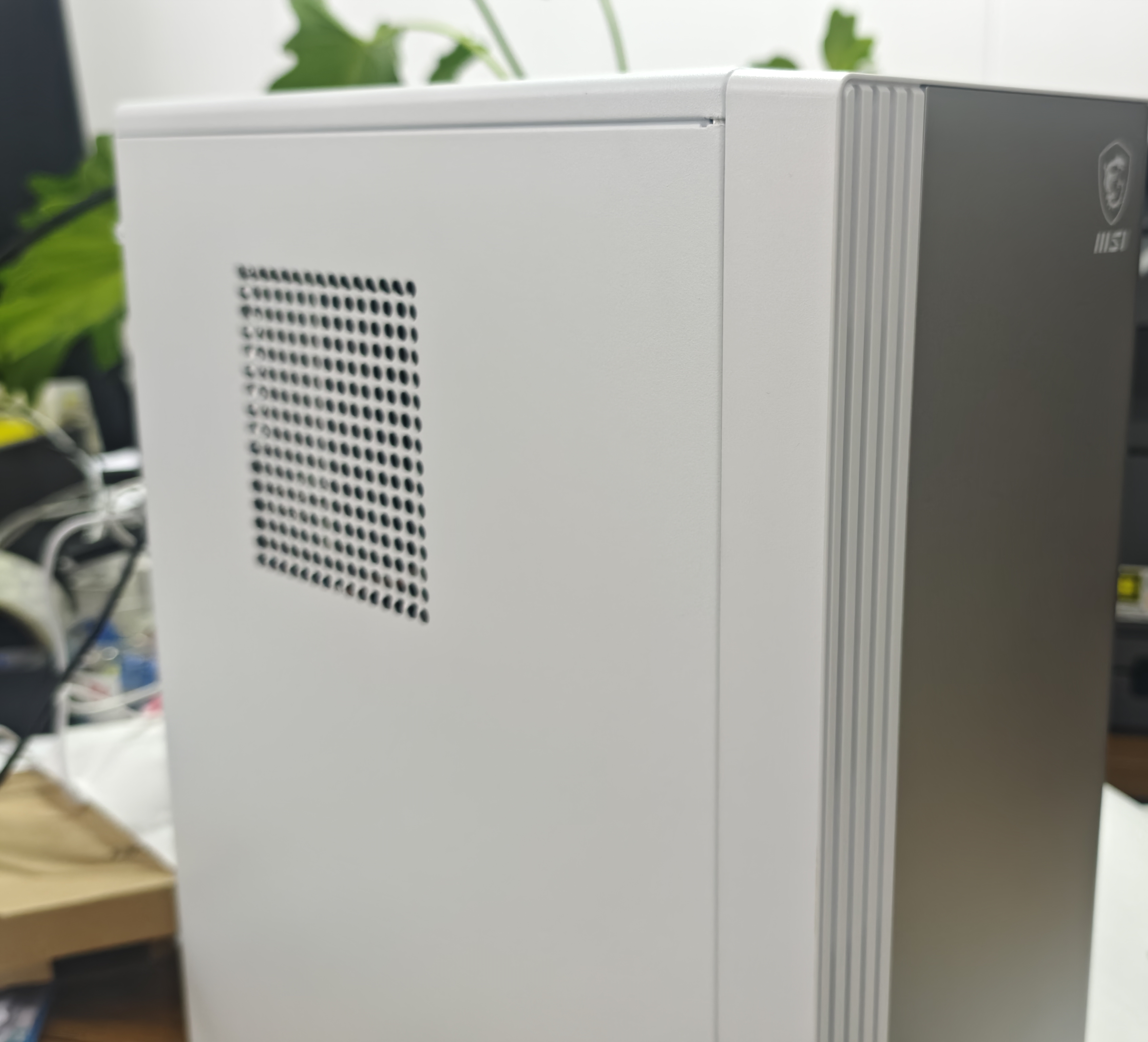微星（MSI）i5 14450HX/16G/512G/商务键鼠13L设计师台式电脑主机23.8英寸显示器套机 实拍图