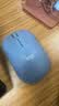 罗技（Logitech）M221 轻音鼠标 无线鼠标 办公鼠标 对称鼠标 带无线微型接收器 雾霭蓝 实拍图