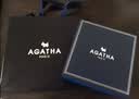 AGATHA/瑷嘉莎 法式镂空小狗项链女【生日礼物】送女友闺蜜优雅吊坠 玫瑰金色 实拍图
