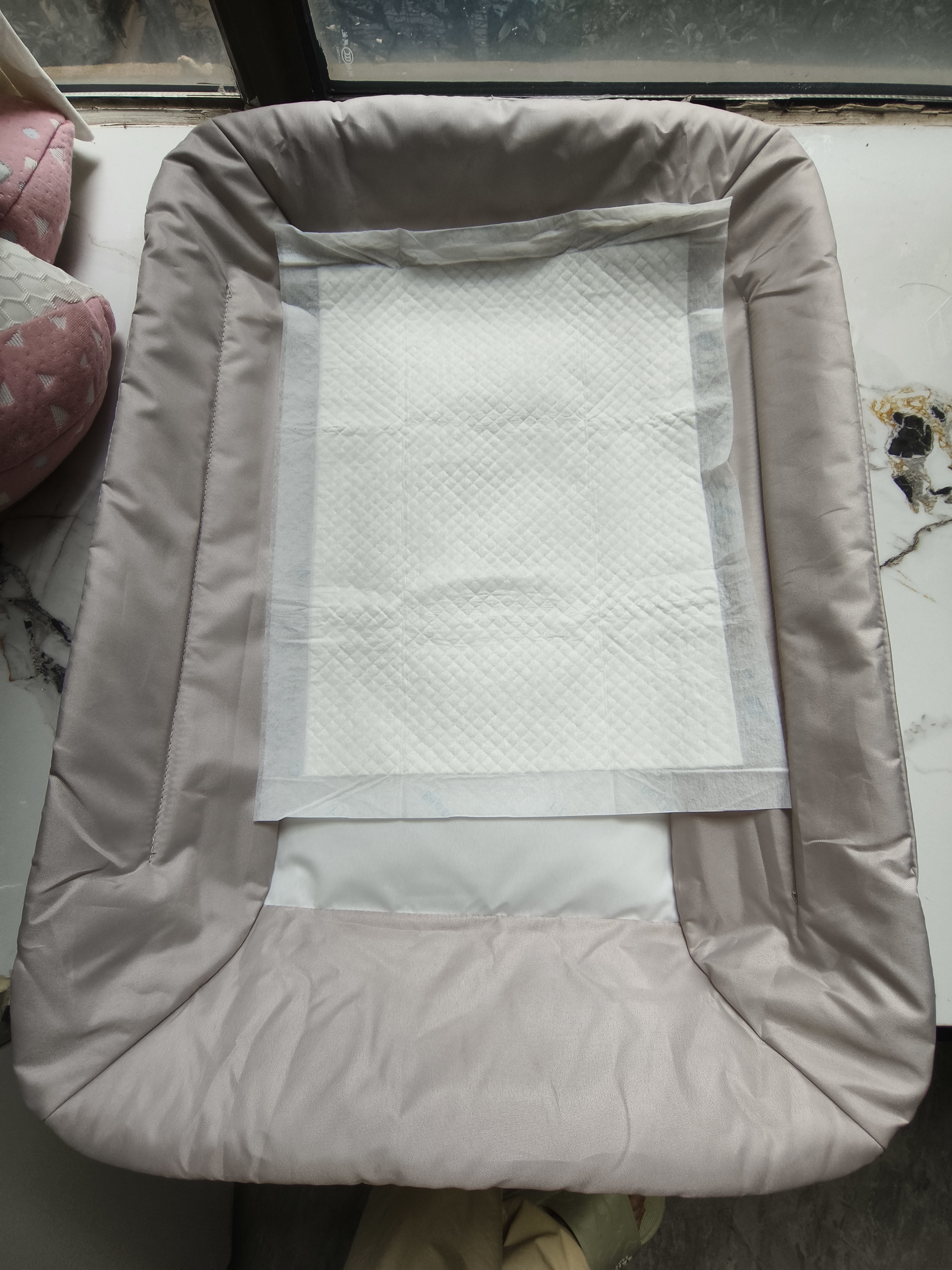 FORSUNNY婴儿床多功能可折叠可移动拼接床0-3岁新生儿宝宝摇摇床升降调节 秋锦 婴儿床带床垫尿布台蚊帐可变摇篮摇床 0-4岁用婴儿用品满月礼物儿童哄睡神器 实拍图