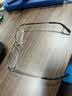 精工（SEIKO）眼镜框男款商务半框钛材远近视光学眼镜架H01116 74 53mm深灰色 实拍图