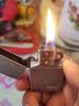 ZIPPO打火机之宝防风煤油 仿古银-商标 生日礼物送男友送老公 单机 实拍图