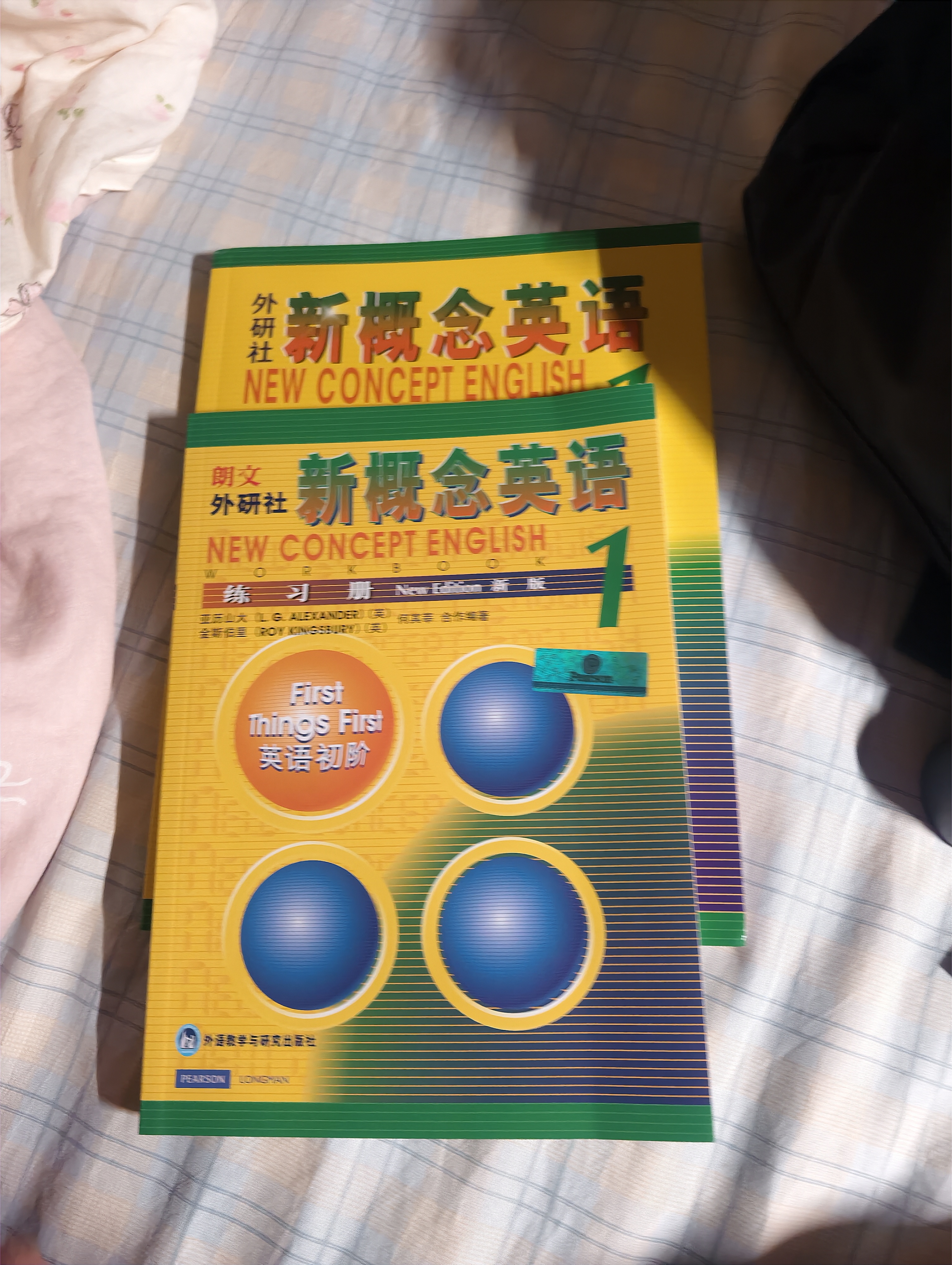 新概念英语1词汇语法学习套装 学生用书+练习册+词汇大全+语法手册（智慧版 套装共4册 附要点概述视频、课文音频、单词跟读、单词练习、课文朗读语音测评）零起点入门 零基础自学 中小学英语 外研社 实拍图