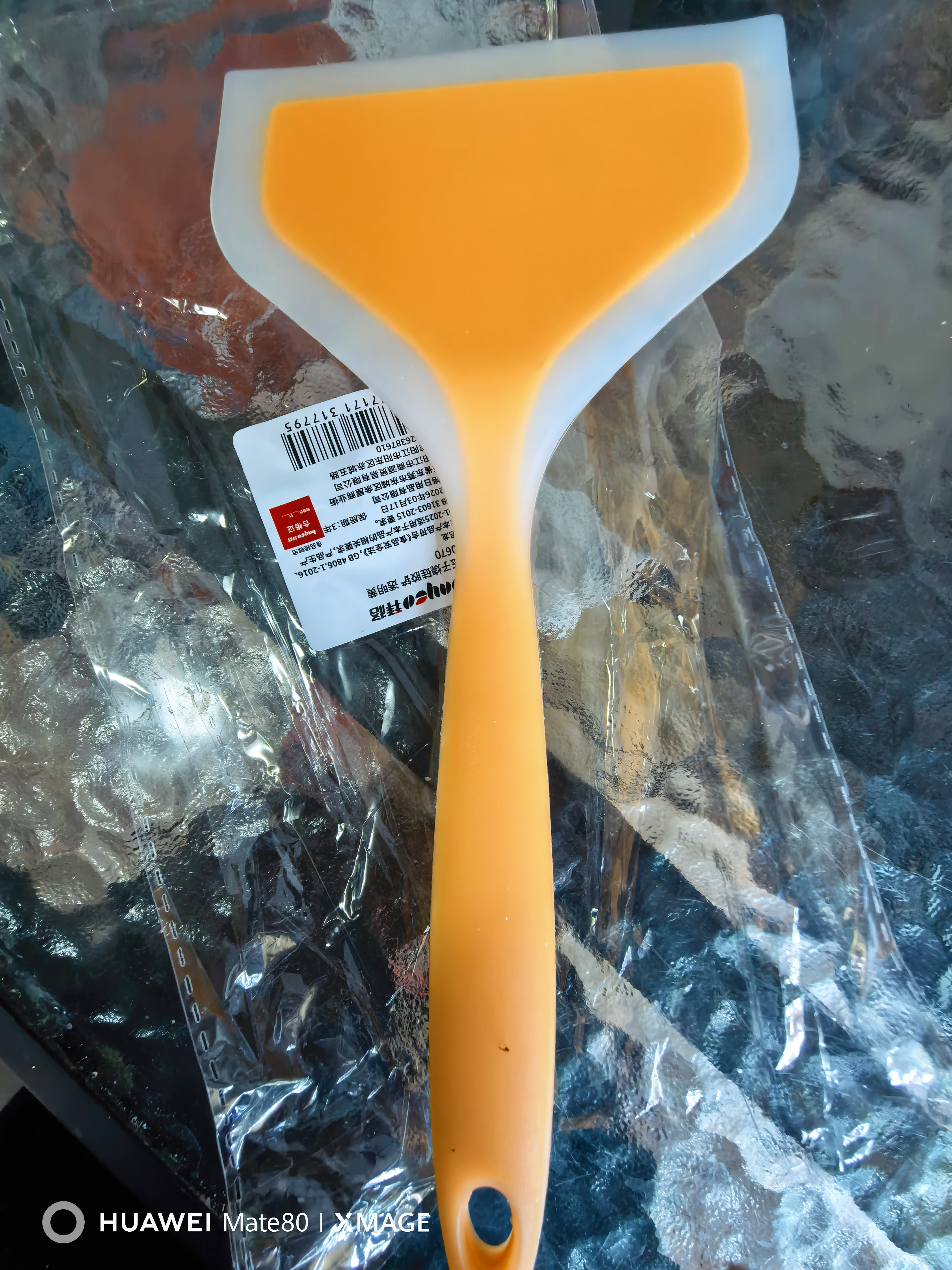 拜格（bayco）食品级硅胶锅铲玉子烧铲子刮板摊饼煎饼果子工具烙饼 BC10670 实拍图