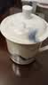 陶相惠骨瓷茶杯带盖大容量办公杯子新中式茶杯家用喝水杯高档陶瓷泡茶杯 实拍图