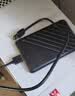 奥睿科Type-C移动硬盘盒2.5英寸USB3.1 SATA串口台式机笔记本外置盒固态机械SSD硬盘盒子 黑25PW1 实拍图