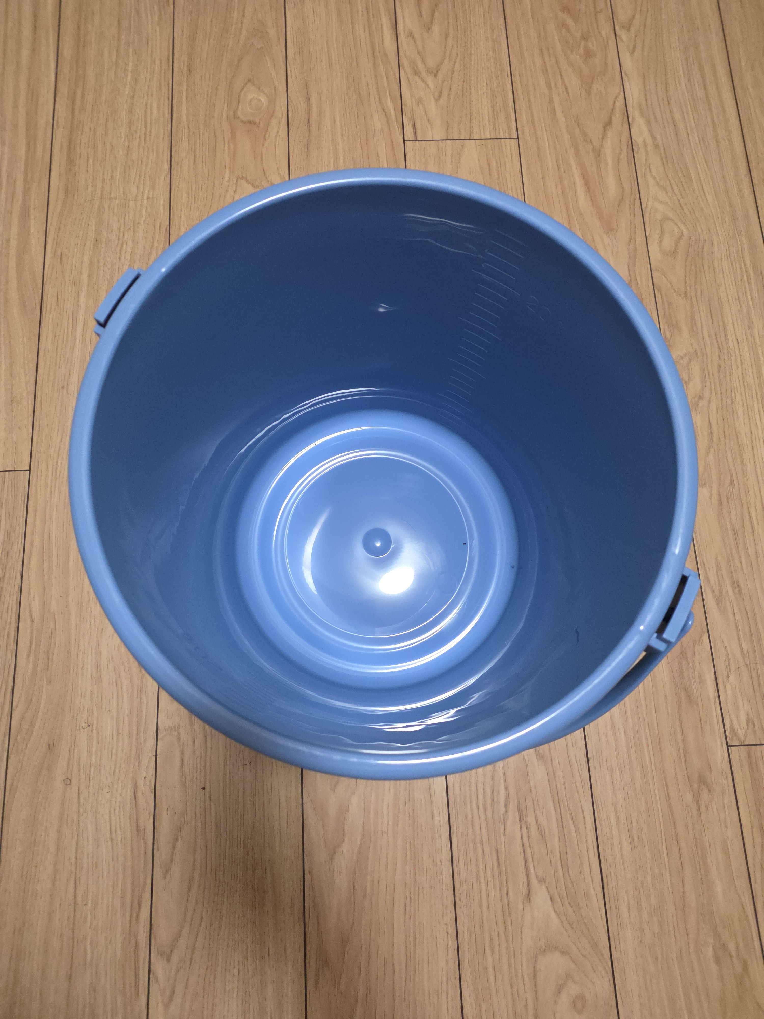 爱丽思（IRIS）水桶加厚树脂塑料浇花桶家用浇菜园神器手提浇水壶洒水壶大容量 蓝色25L【80%顾客选择】 实拍图