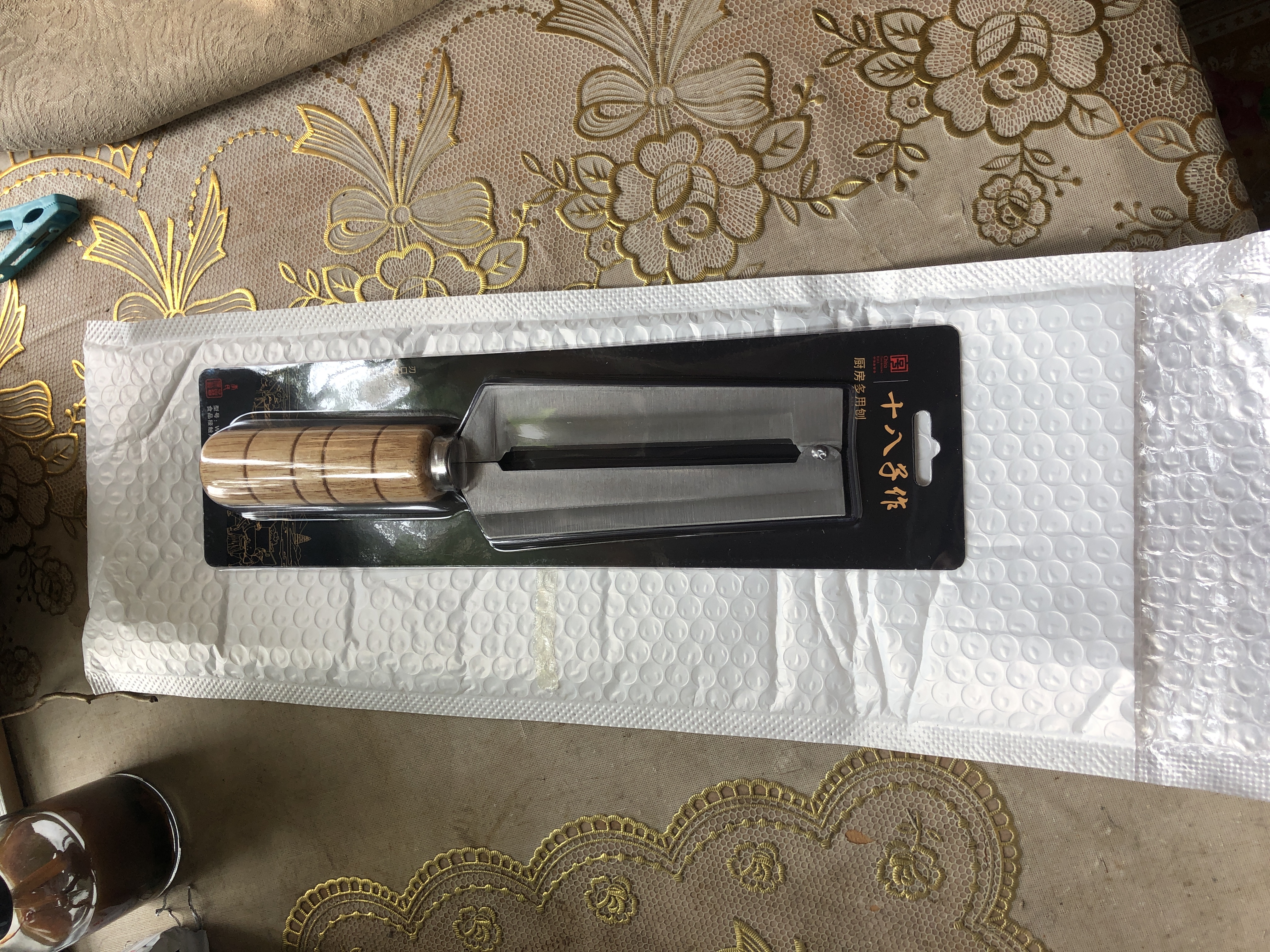 十八子作甘蔗凤梨削皮刀水果刀家用商用多功能砍削菠萝皮剥皮刀 实拍图