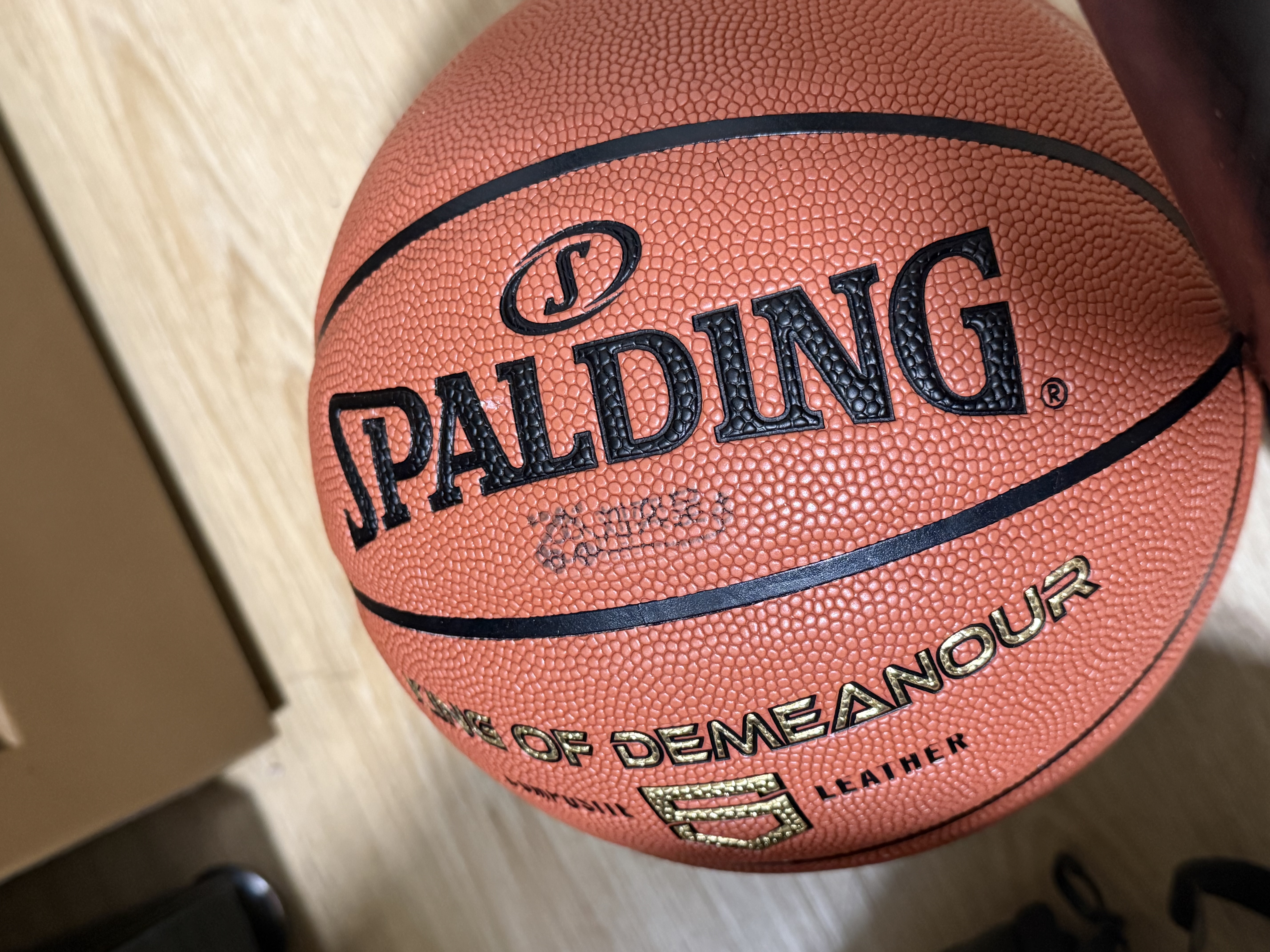 斯伯丁（SPALDING）篮球5号室内外耐磨兼用五号PU材质青少年儿童篮球77-476Y5 实拍图
