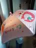 七麦麦儿童雨伞安全圆角太阳伞遮阳伞防晒伞幼儿园宝宝女童雨伞甜圈兔图案 实拍图