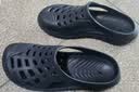 迪卡侬（DECATHLON）游泳男士凉鞋沙滩拖鞋洞洞鞋外穿NABD2028000深蓝色网格款42码 实拍图