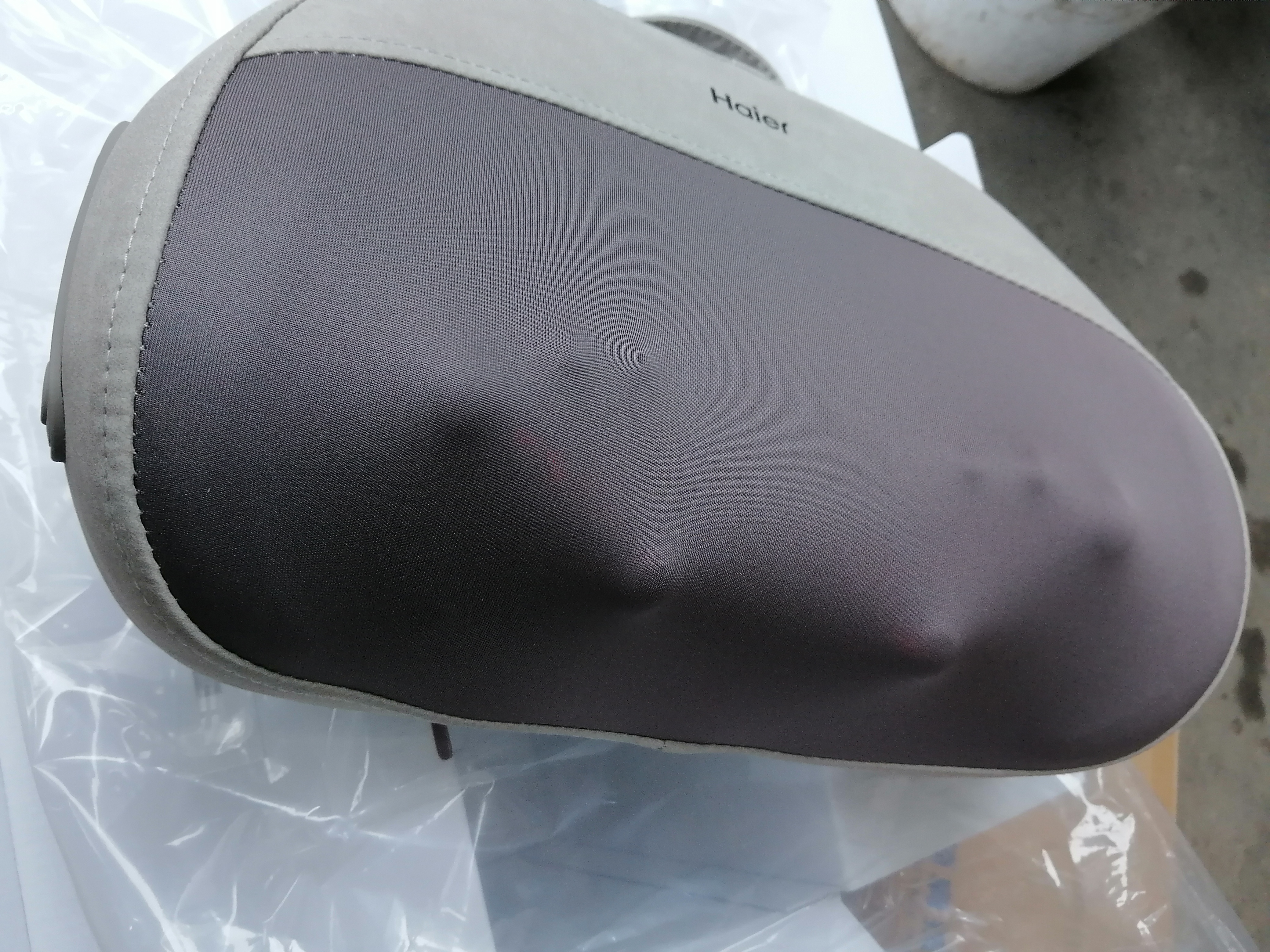 海尔（Haier）颈椎按摩器腰部按摩仪按摩枕头颈部肩颈背部按摩靠垫脖子腿足底全身生日节日礼物实用送爸妈男女友 【仿生按摩+温感热敷+冲插两用】棕色 实拍图