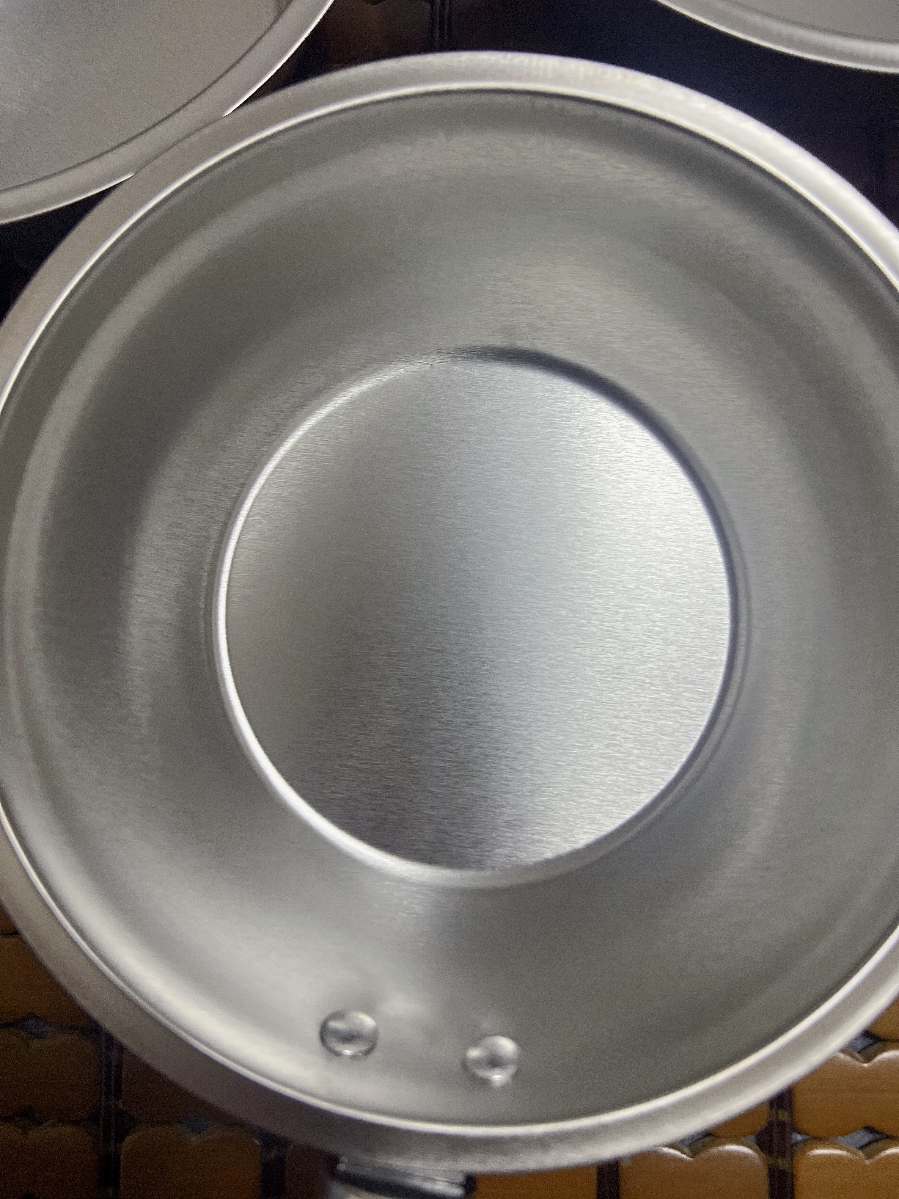 特厚不锈钢平底锅奶锅电磁炉通用不粘锅辅食锅汤锅煮锅蒸锅汤锅 胡桃木锅17cm 实拍图